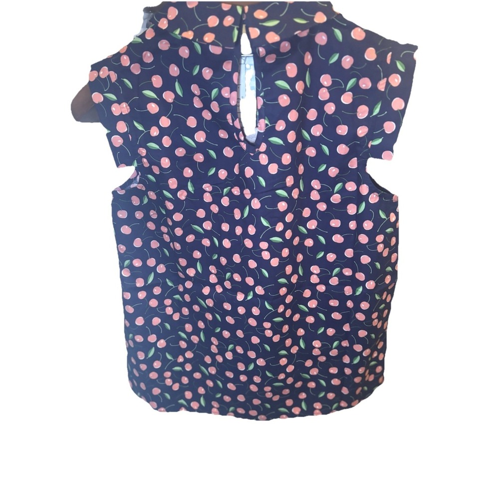 Tulip B Small  Short Sleeve ‎ maraschino-cherry Print  Novelty Vintage Inspire - Picture 9 of 14